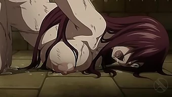 Wciągająca przygoda Erza Scarlet w anime hentai